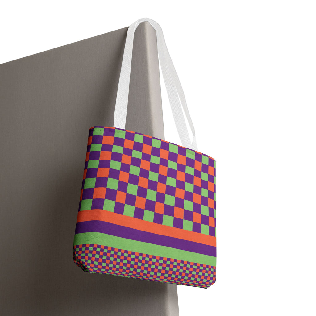 Colorblock Tote Bag