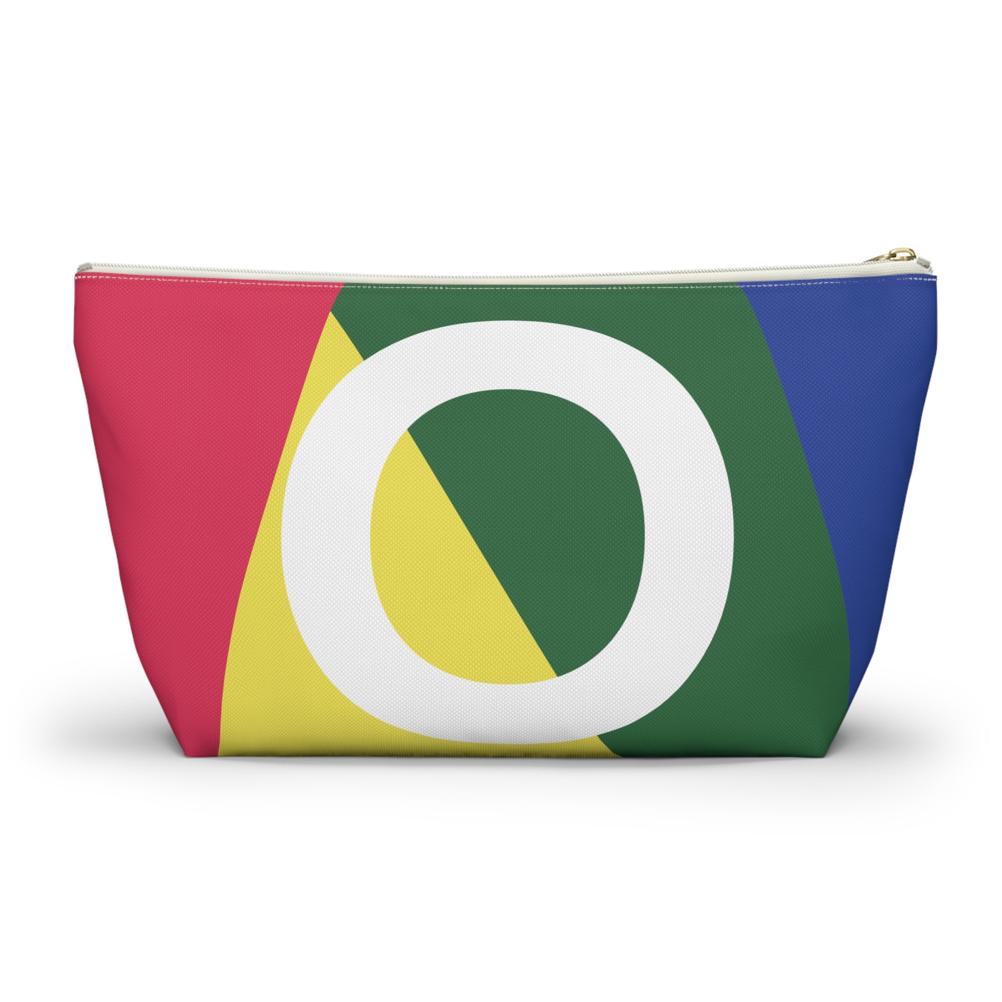 Colorblock Accessory Pouch — Monogram O T-Bottom Cosmetic Bag