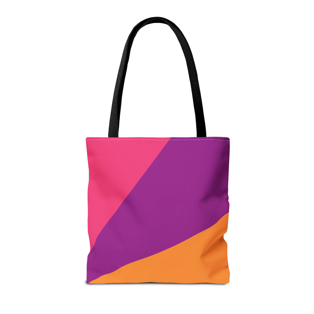 Colorblock Tote Bag