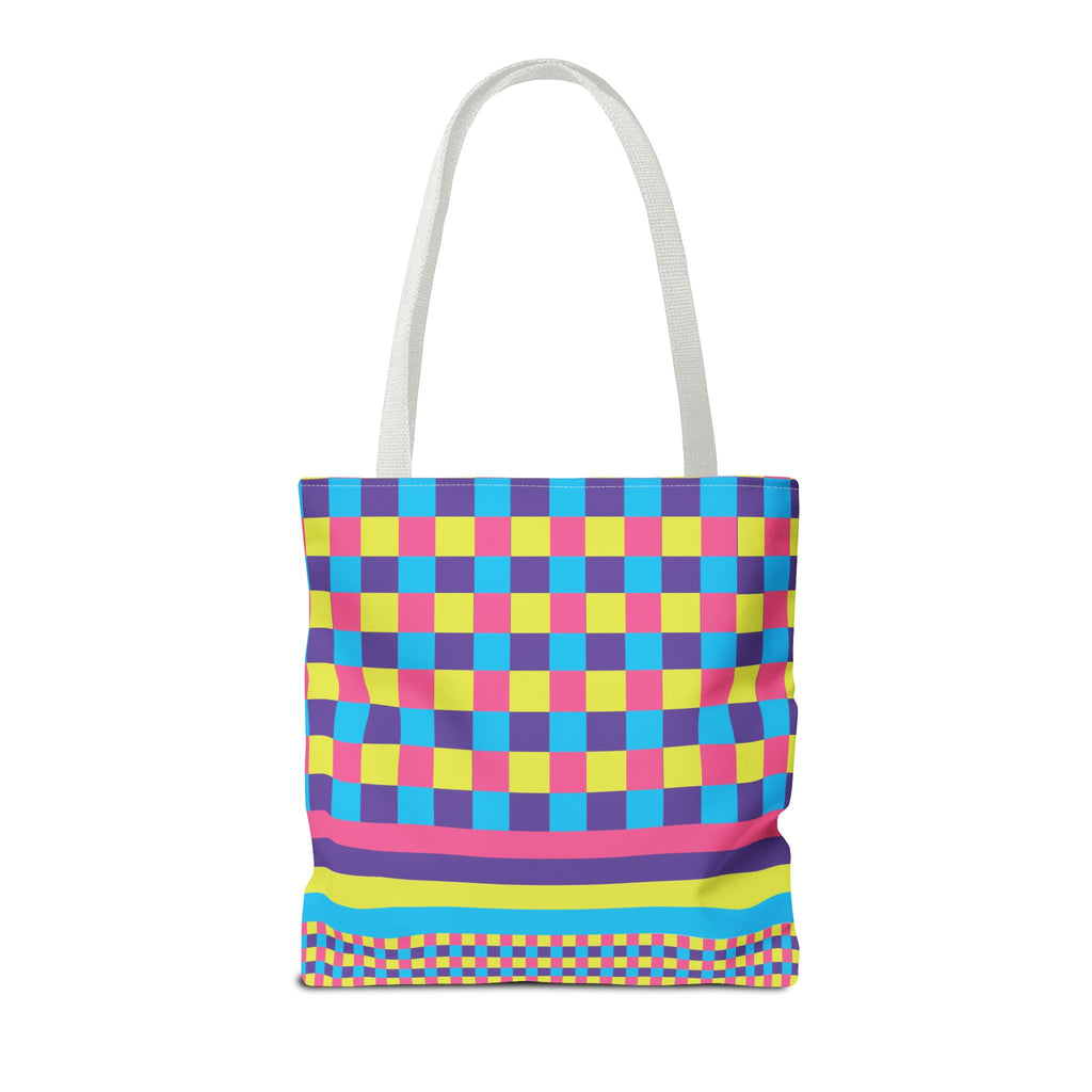Colorblock Tote Bag