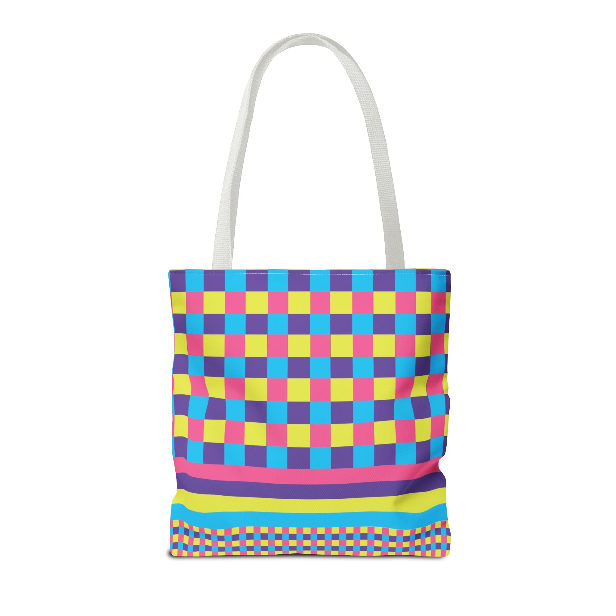 Colorblock Tote Bag