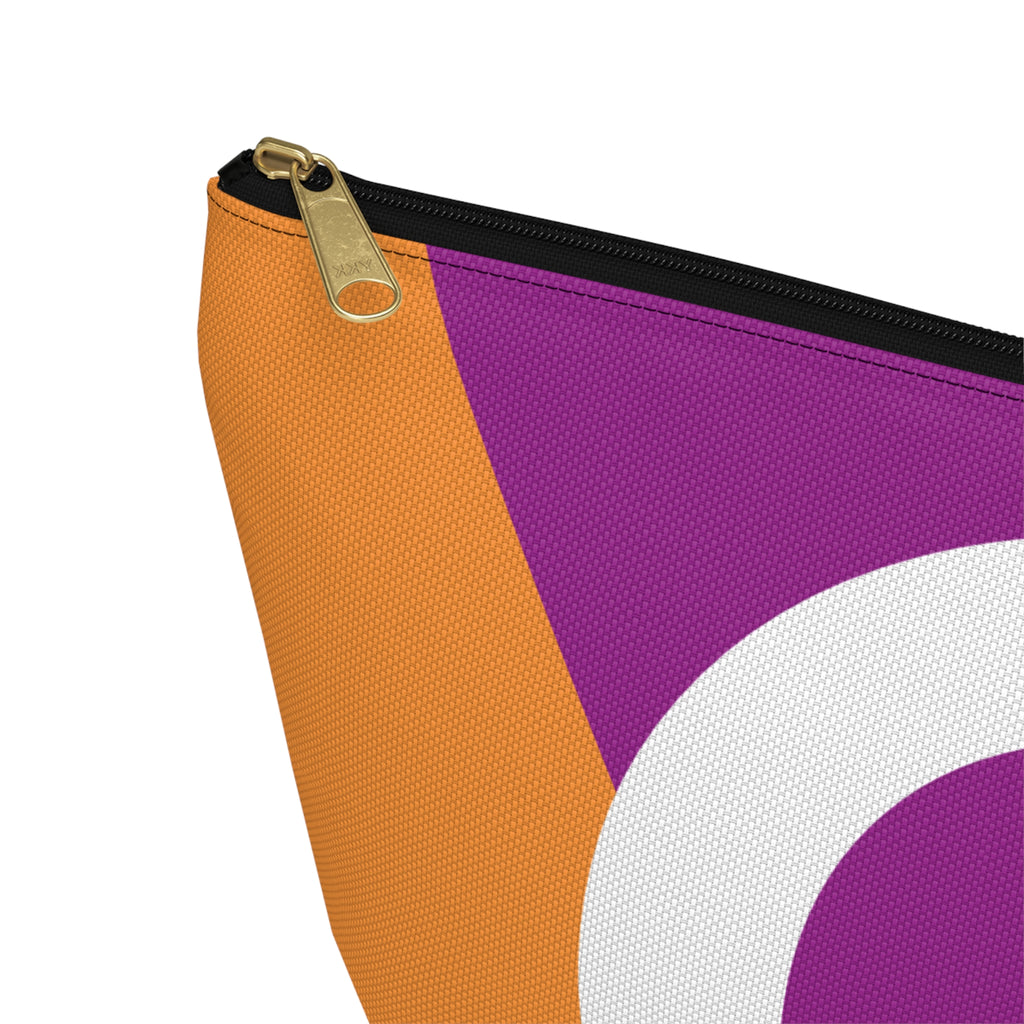 Colorblock Accessory Pouch — Monogram O T-Bottom Cosmetic Bag
