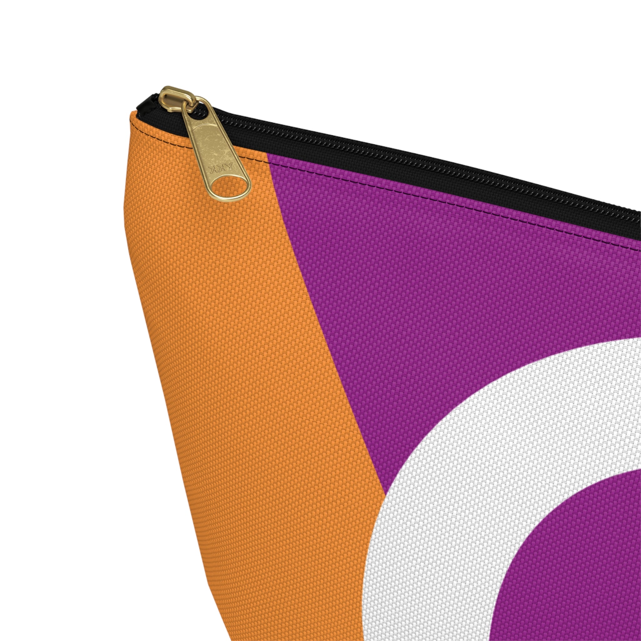 Colorblock Accessory Pouch — Monogram O T-Bottom Cosmetic Bag