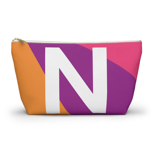 Colorblock Accessory Pouch — Monogram N T-Bottom Cosmetic Bag