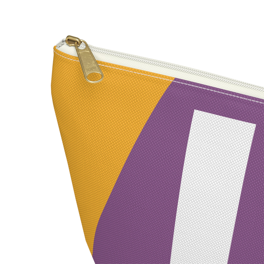 Colorblock Accessory Pouch — Monogram U T-Bottom Cosmetic Bag