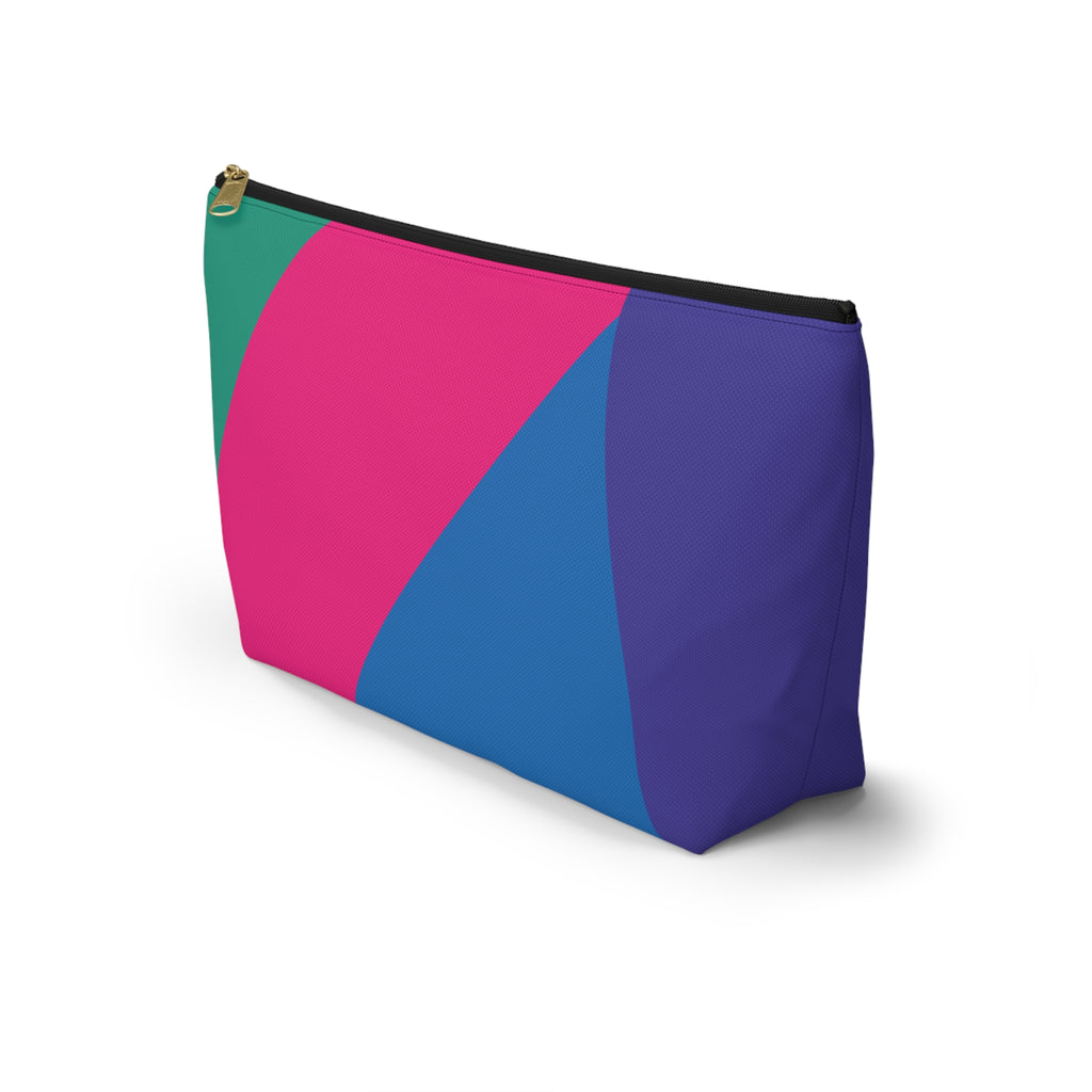 Colorblock Accessory Pouch