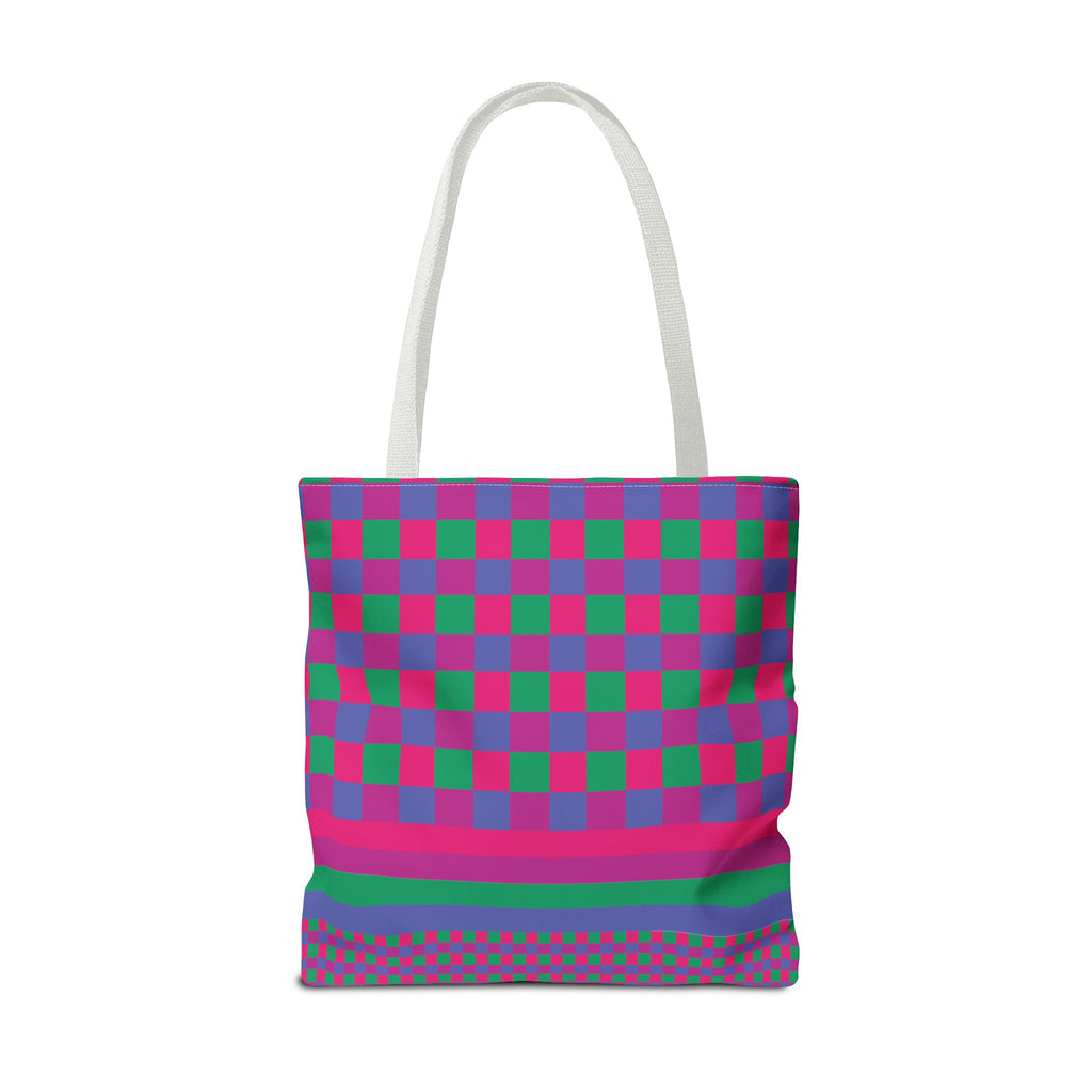 Colorblock Tote Bag