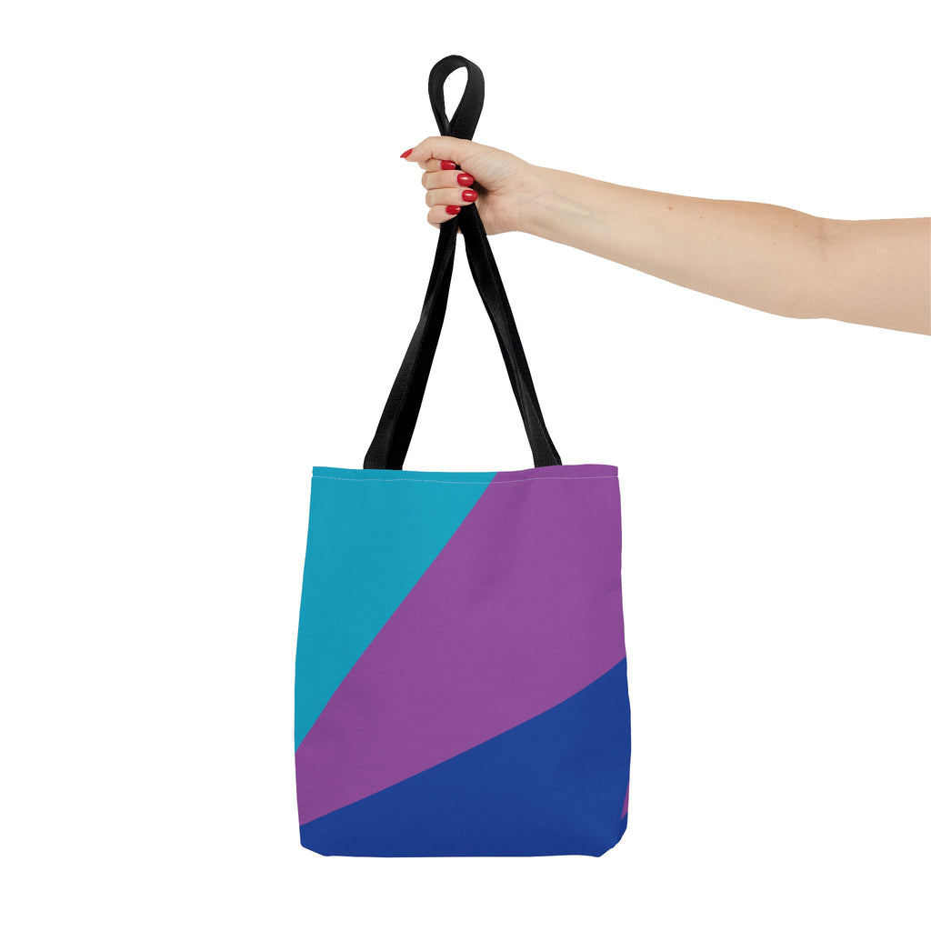 Colorblock Tote Bag