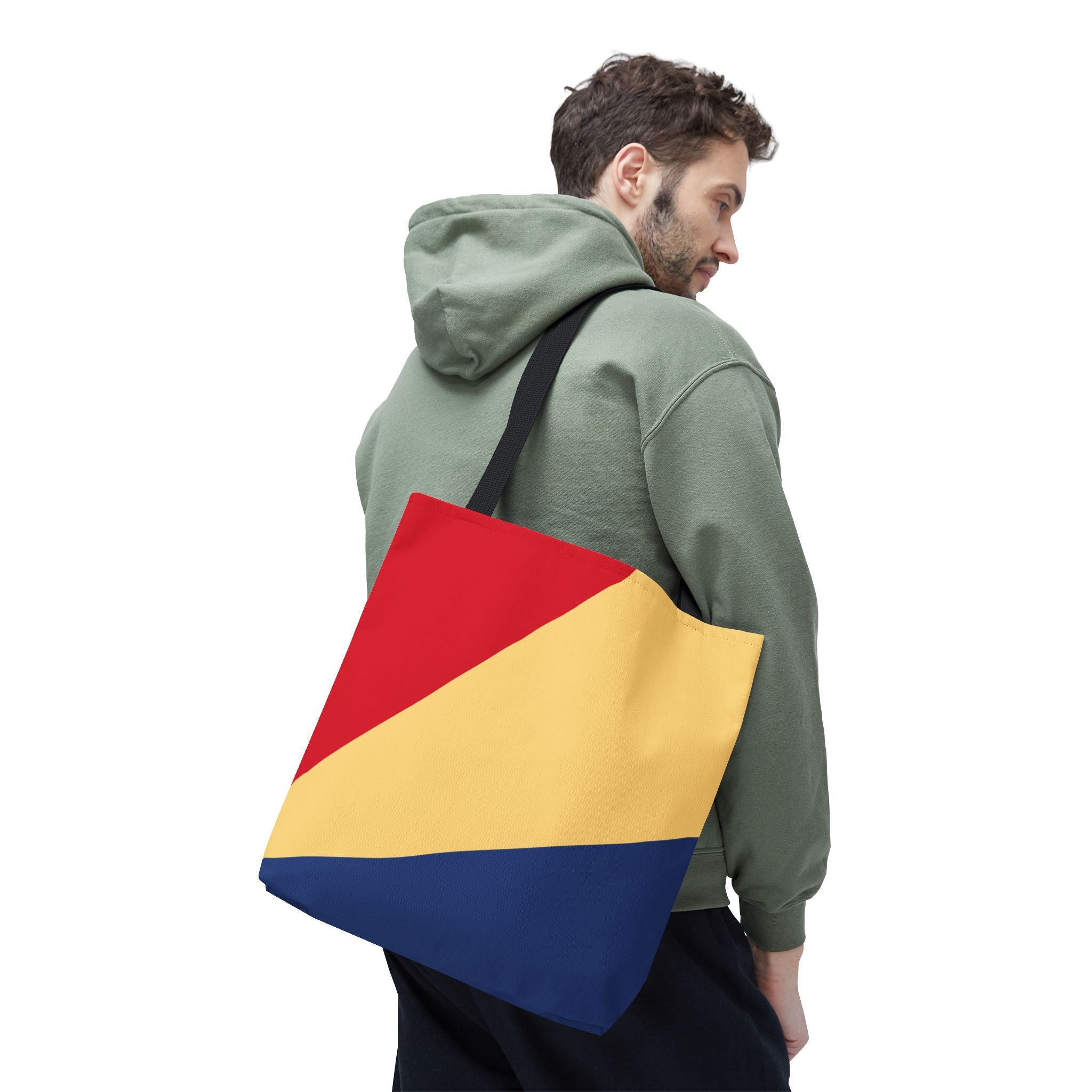 Colorblock Tote Bag