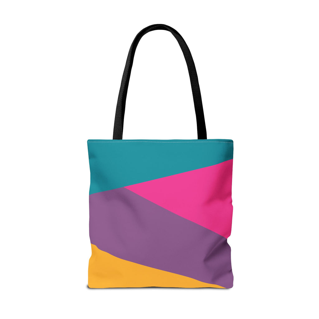 Colorblock Tote Bag