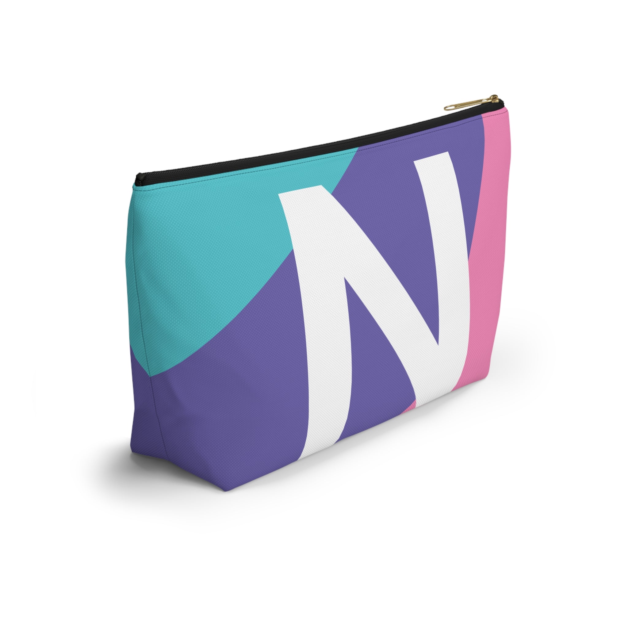 Colorblock Accessory Pouch — Monogram N T-Bottom Cosmetic Bag