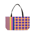 Colorblock Tote Bag