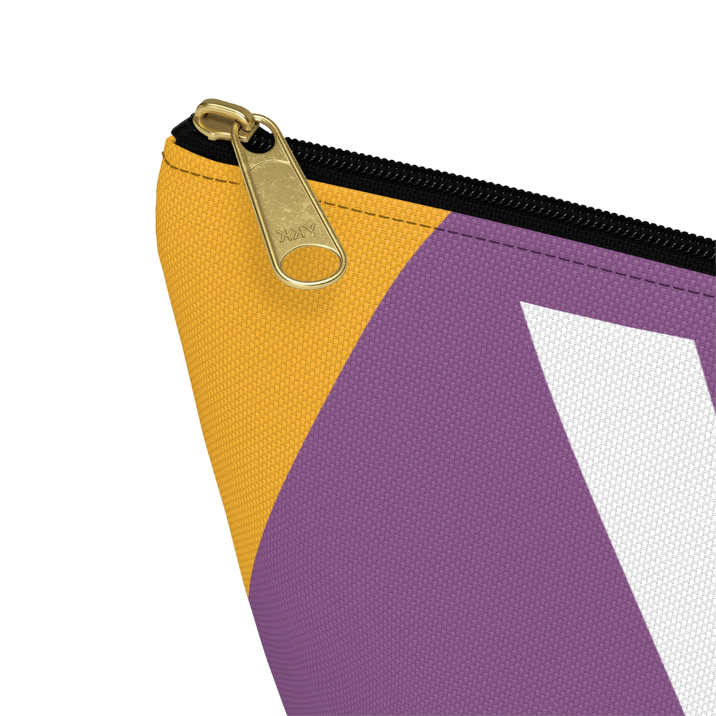 Colorblock Accessory Pouch — Monogram Y T-Bottom Cosmetic Bag