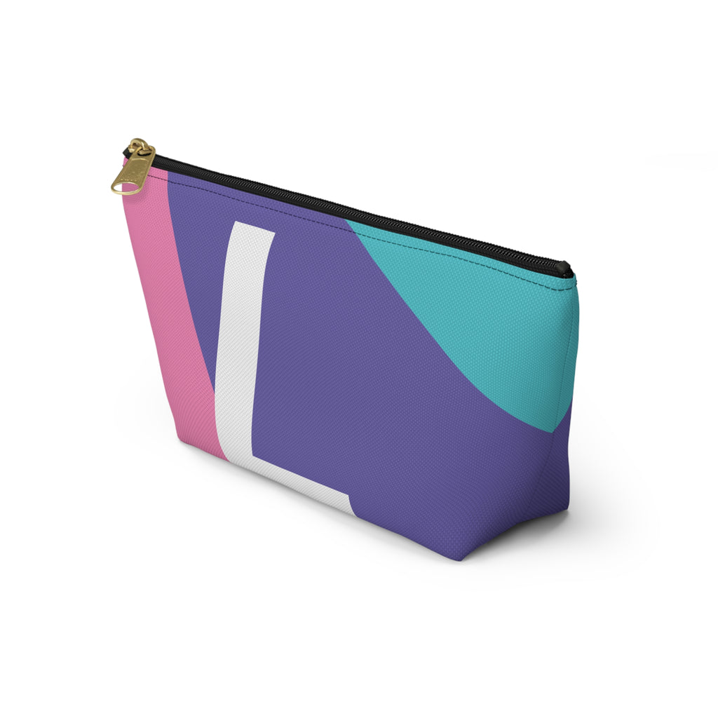 Colorblock Accessory Pouch — Monogram L T-Bottom Cosmetic Bag