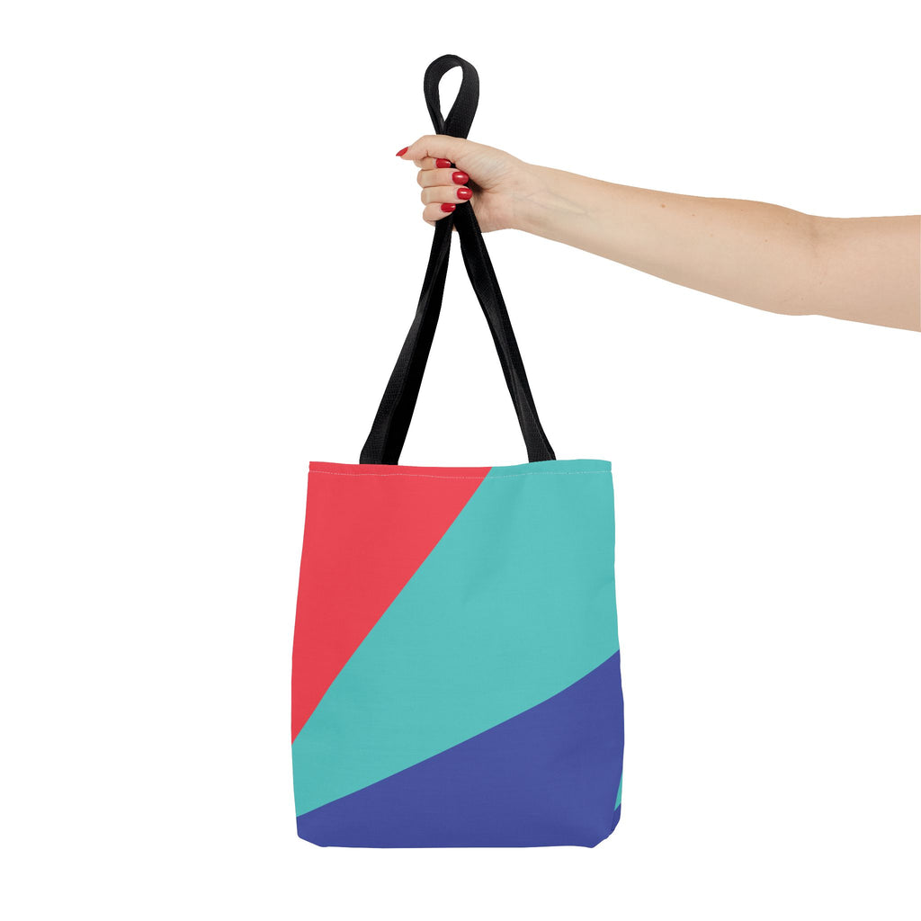 Colorblock Tote Bag
