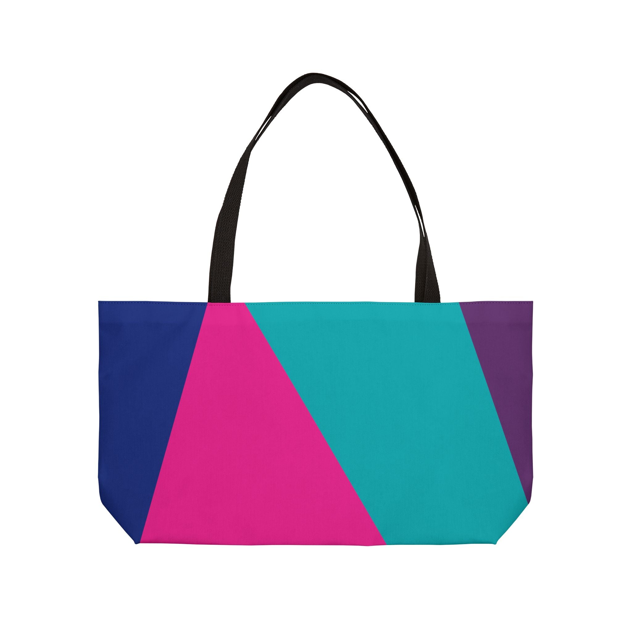 Colorblock Tote Bag