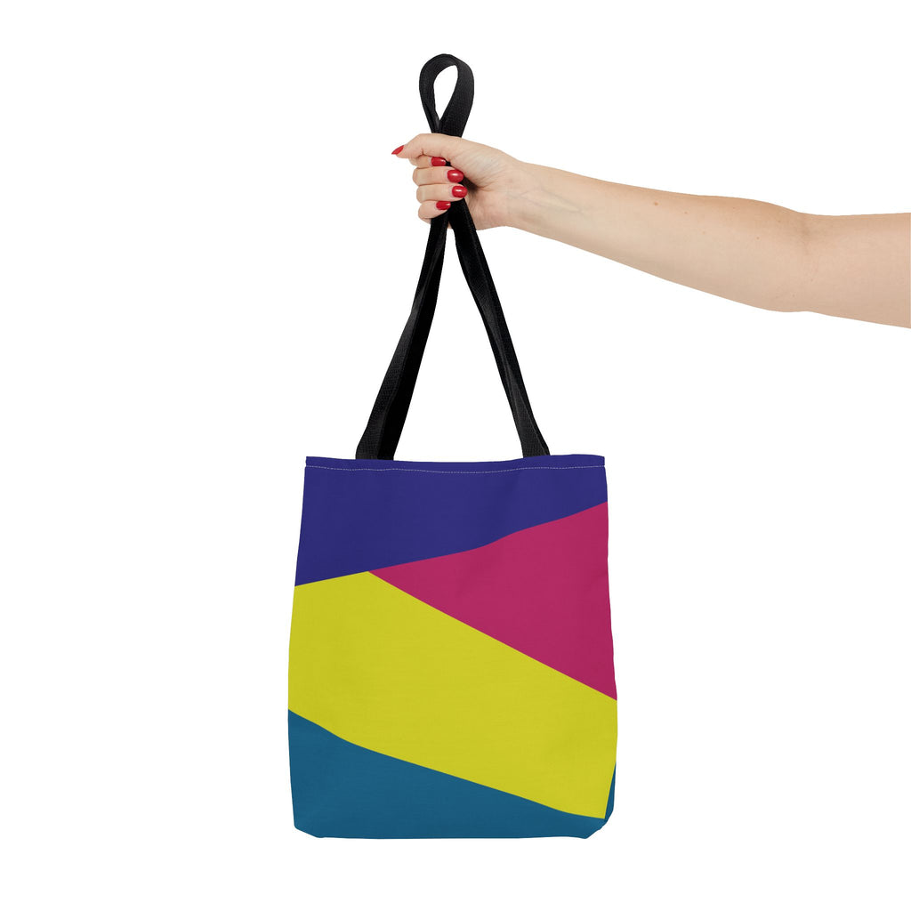Colorblock Tote Bag