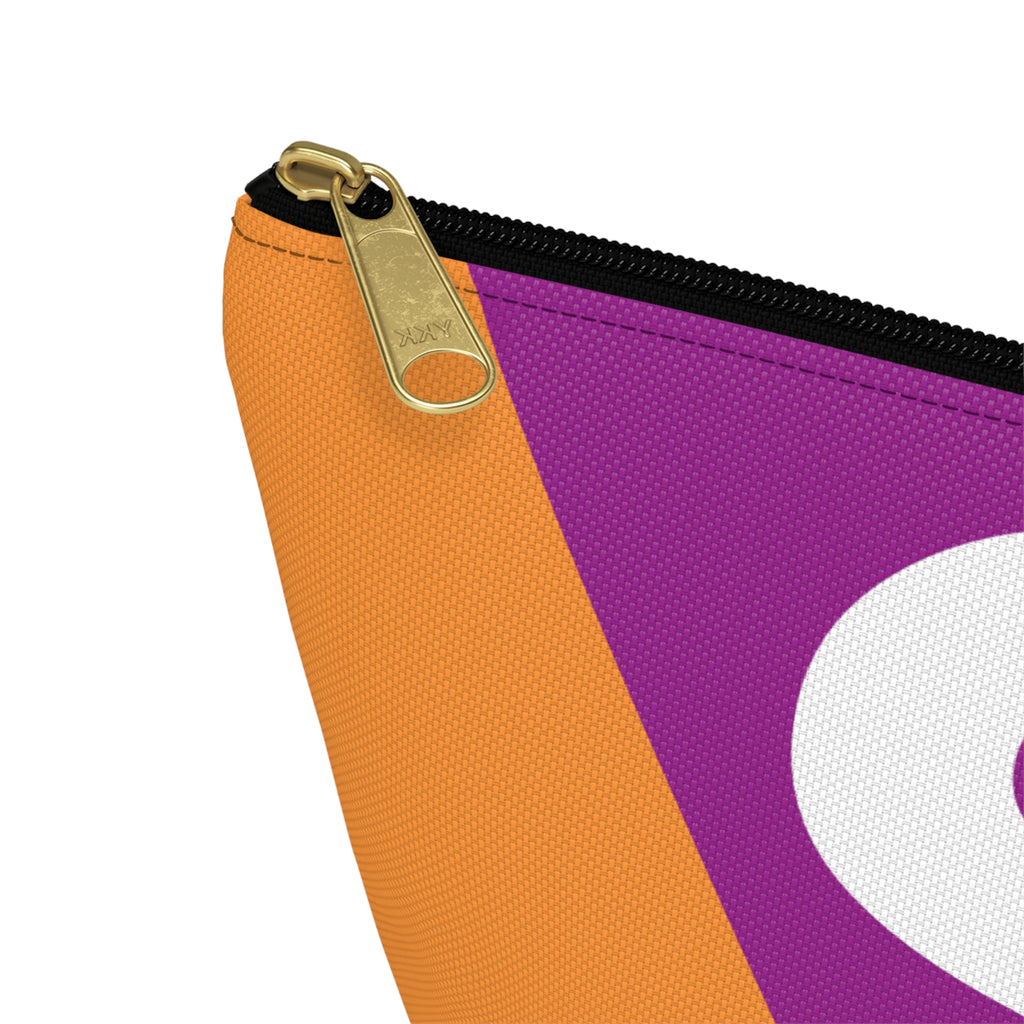 Colorblock Accessory Pouch — Monogram S T-Bottom Cosmetic Bag