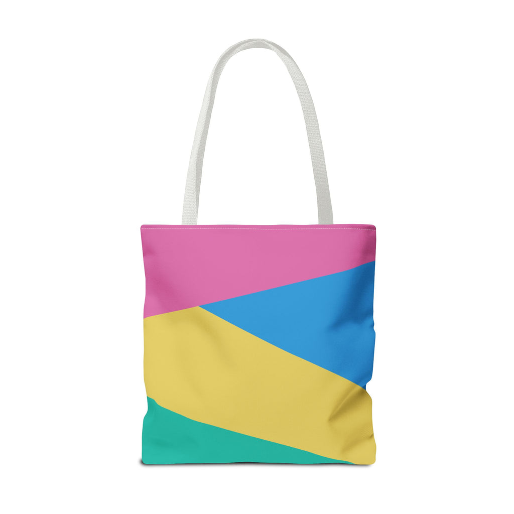 Colorblock Tote Bag
