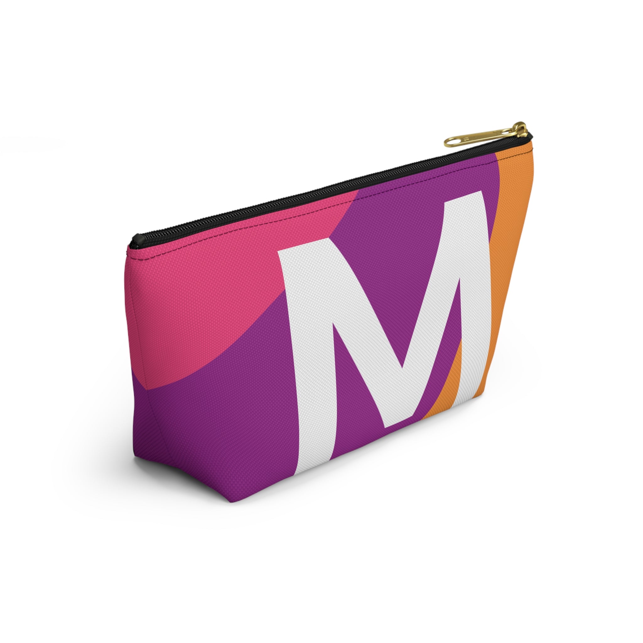 Colorblock Accessory Pouch — Monogram M T-Bottom Cosmetic Bag