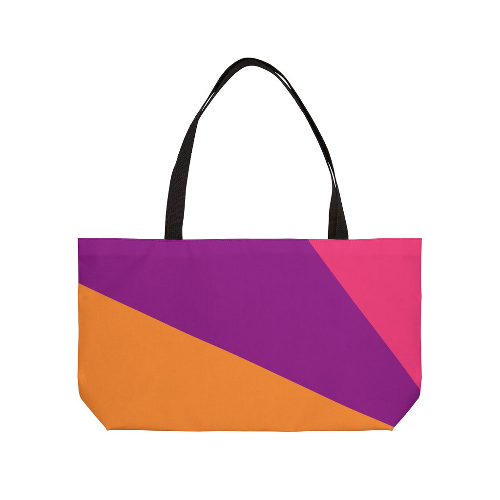 Colorblock Tote Bag