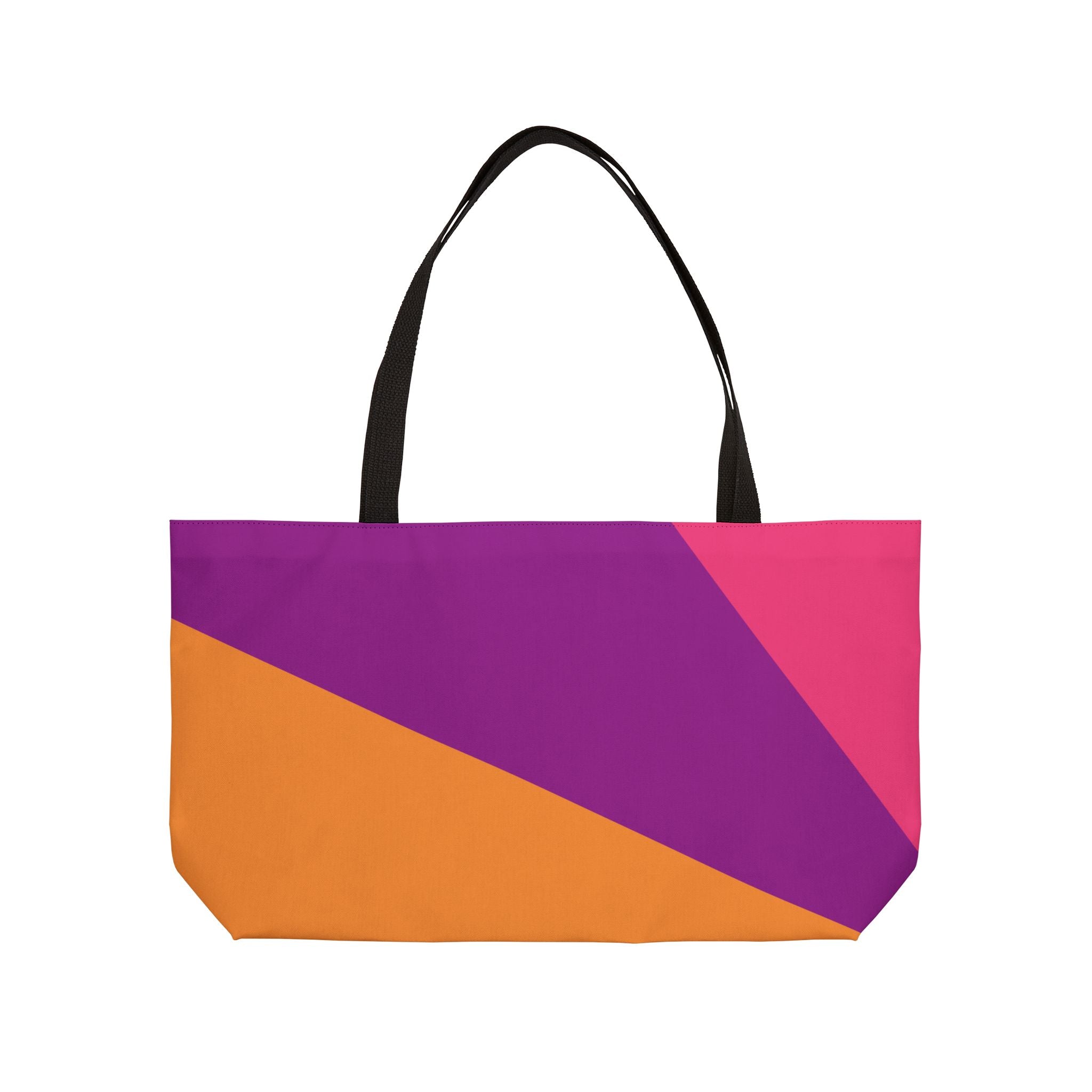 Colorblock Tote Bag