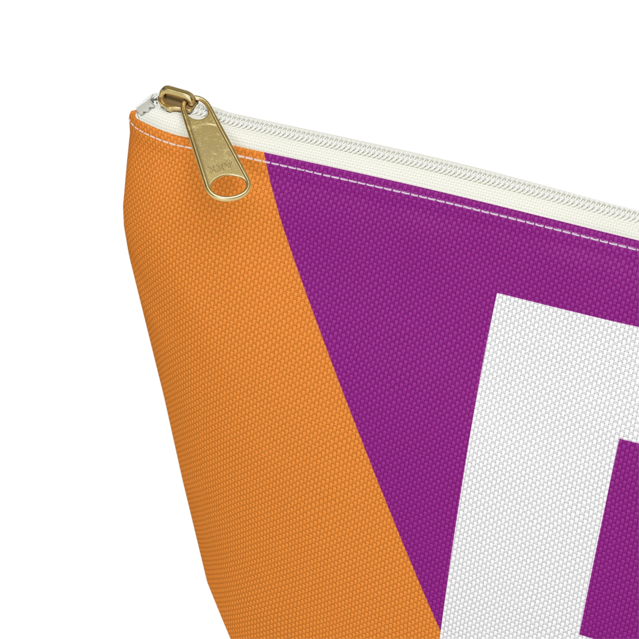Colorblock Accessory Pouch — Monogram P T-Bottom Cosmetic Bag