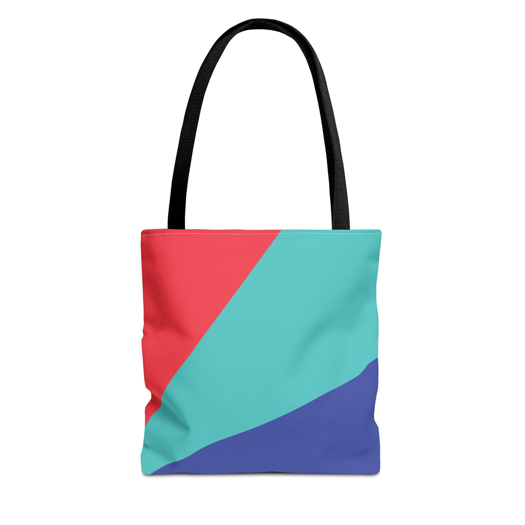 Colorblock Tote Bag