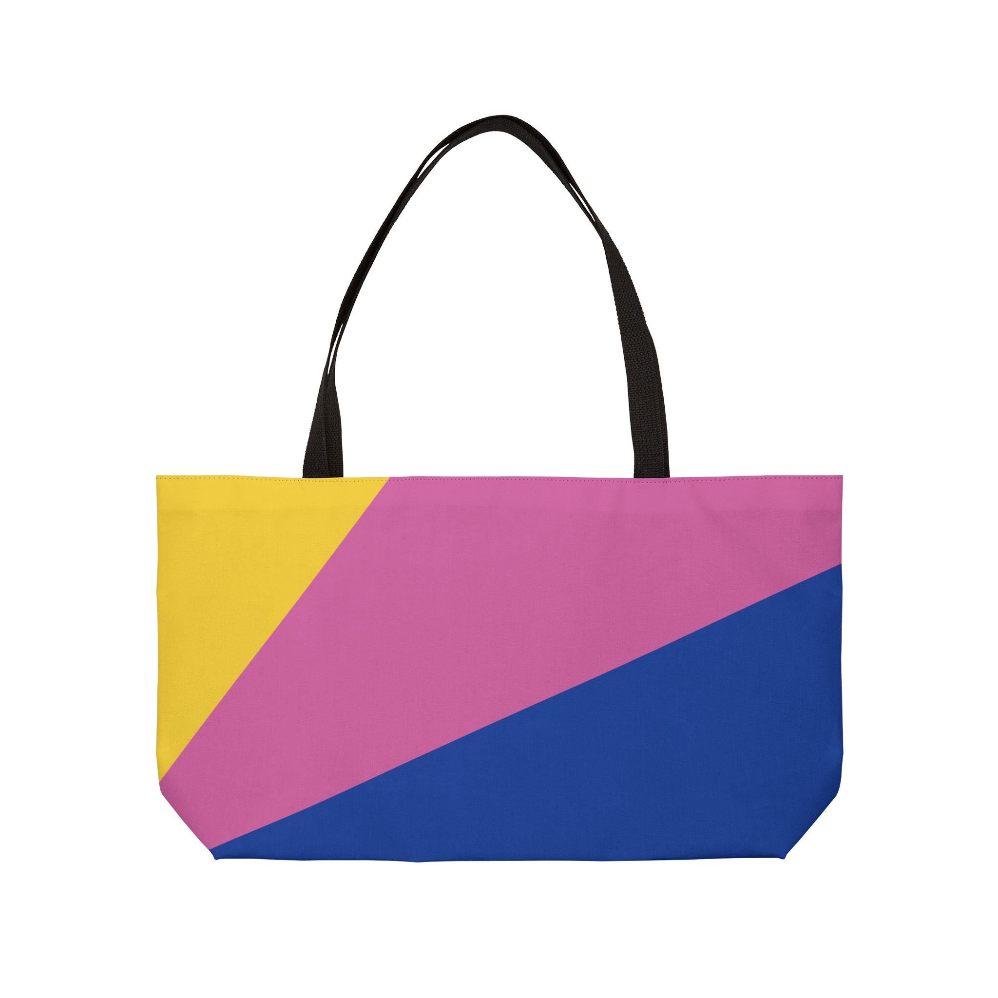 Colorblock Tote Bag