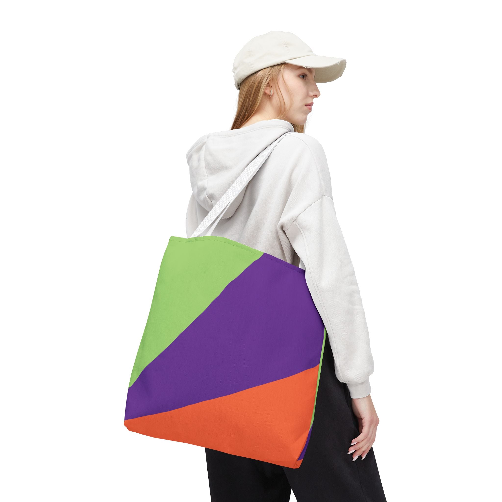 Colorblock Tote Bag