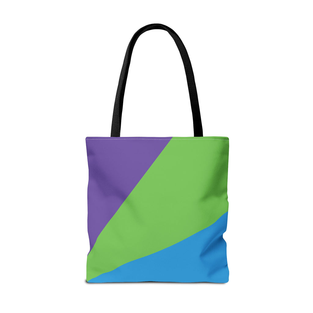 Colorblock Tote Bag