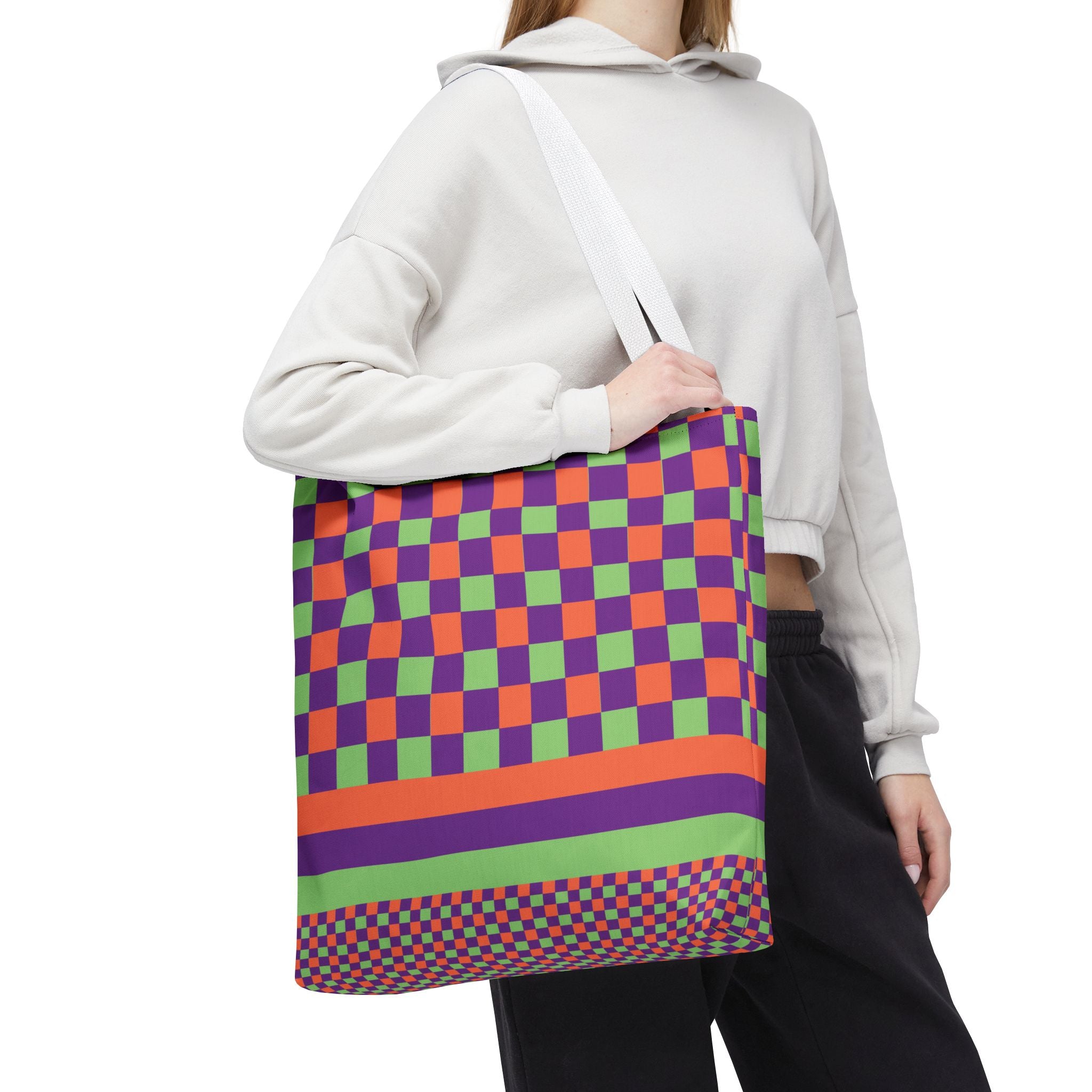 Colorblock Tote Bag