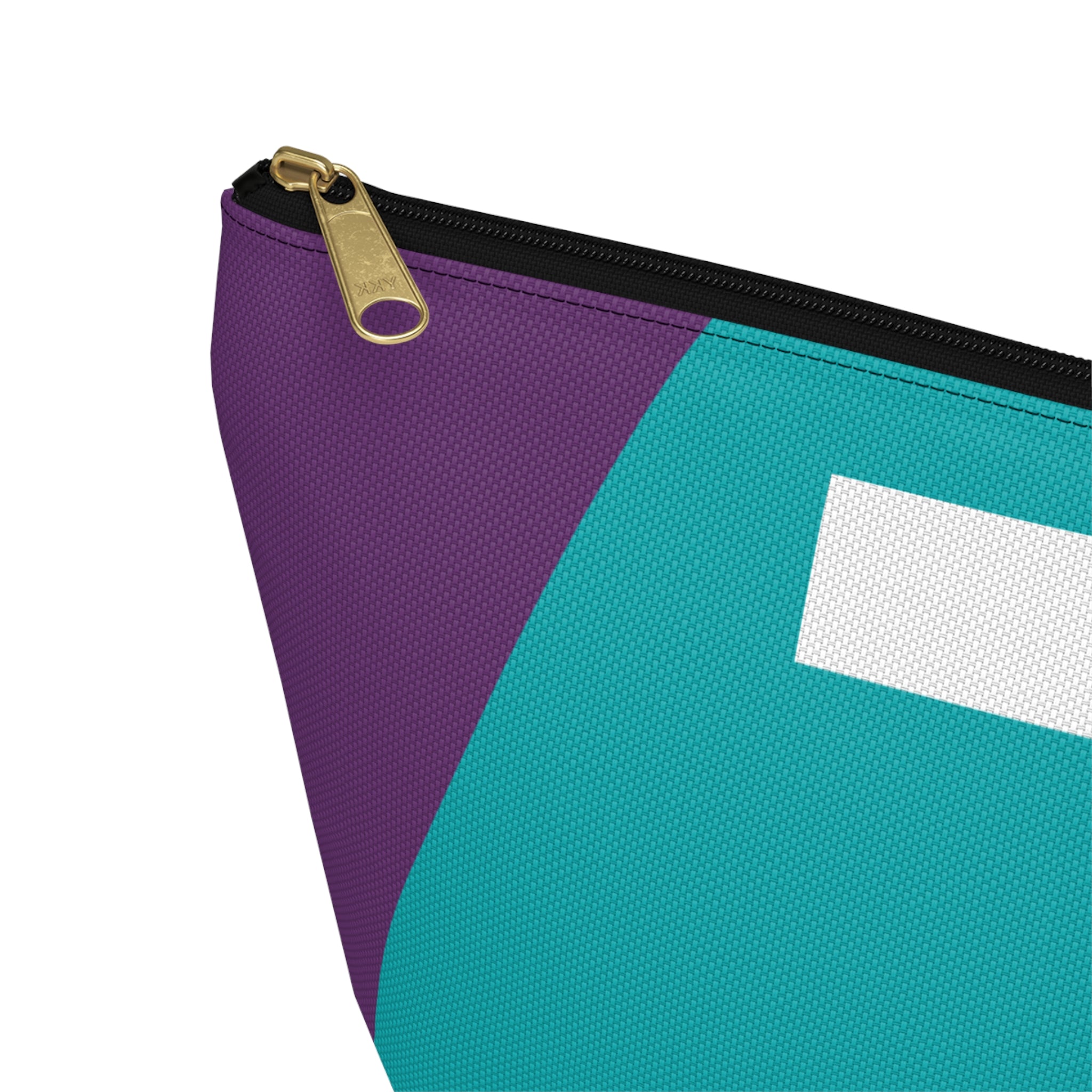 Colorblock Accessory Pouch — Monogram T T-Bottom Cosmetic Bag