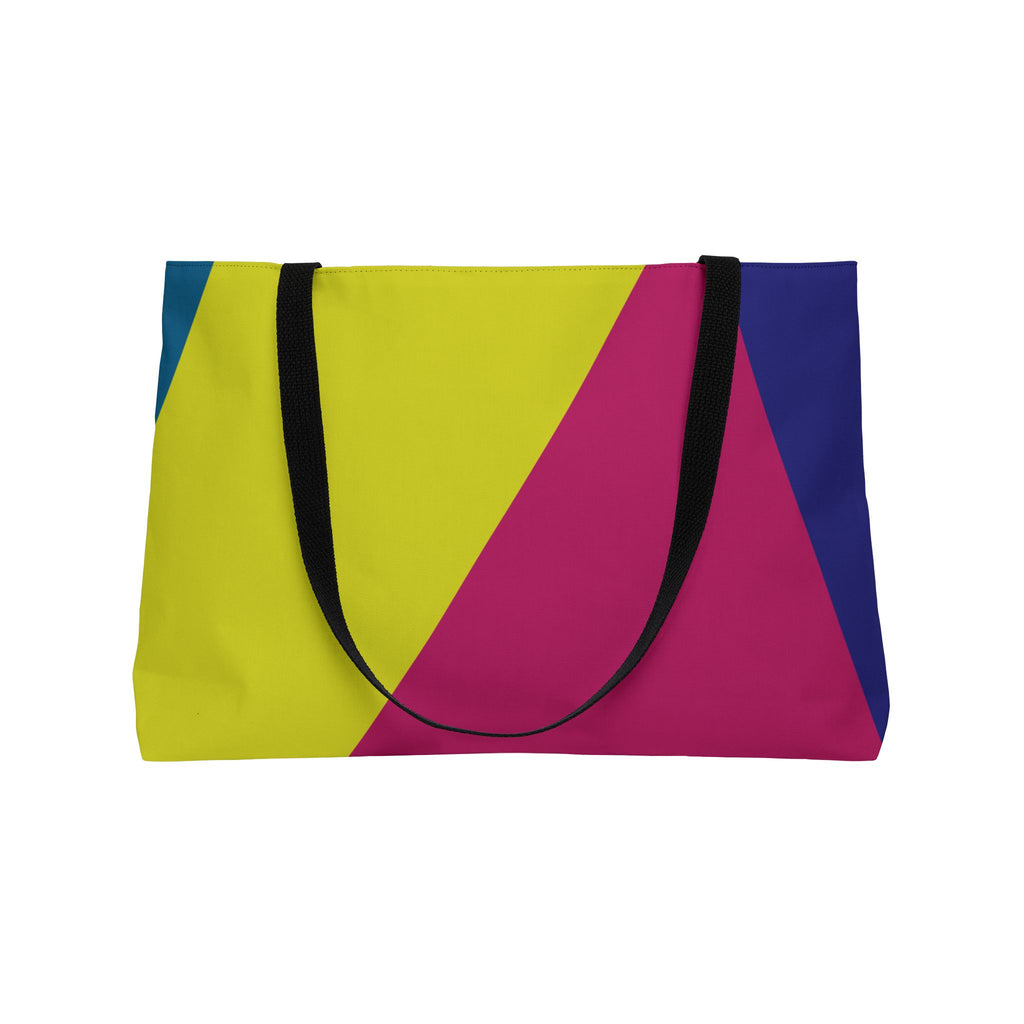 Colorblock Tote Bag