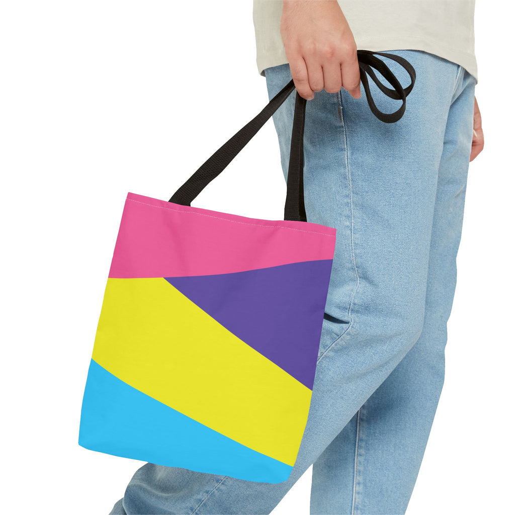 Colorblock Tote Bag