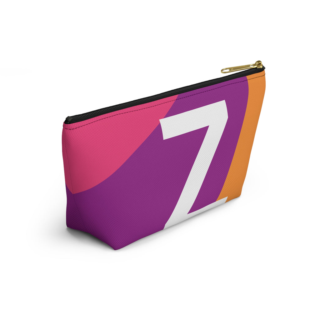 Colorblock Accessory Pouch — Monogram Z T-Bottom Cosmetic Bag