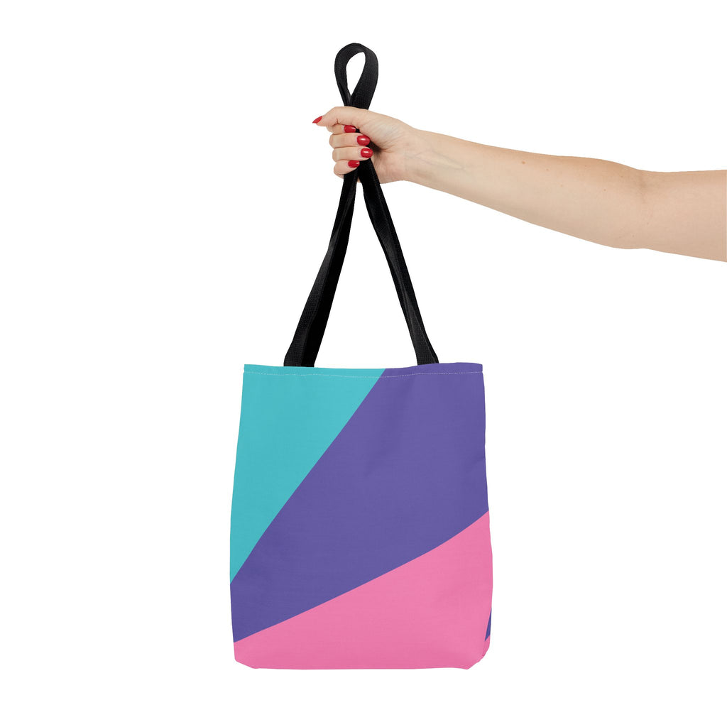 Colorblock Tote Bag