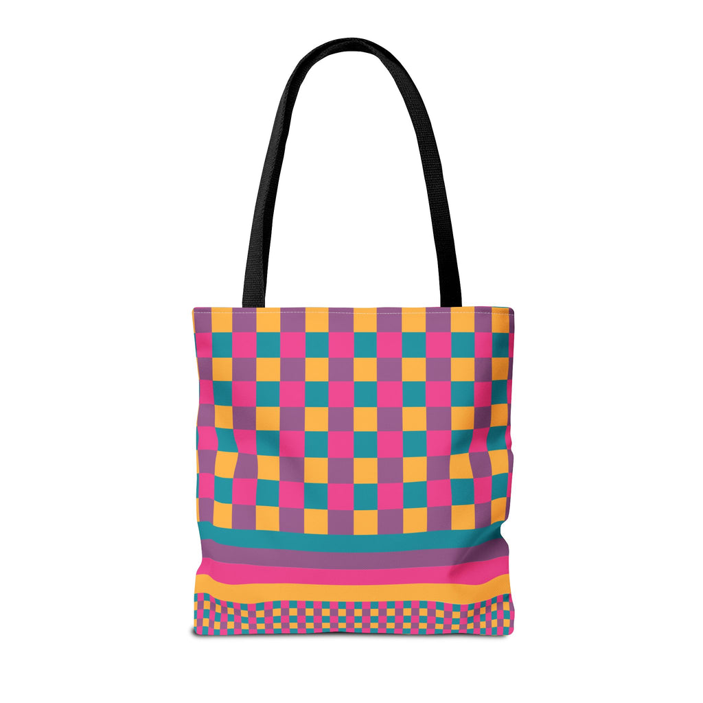 Colorblock Tote Bag