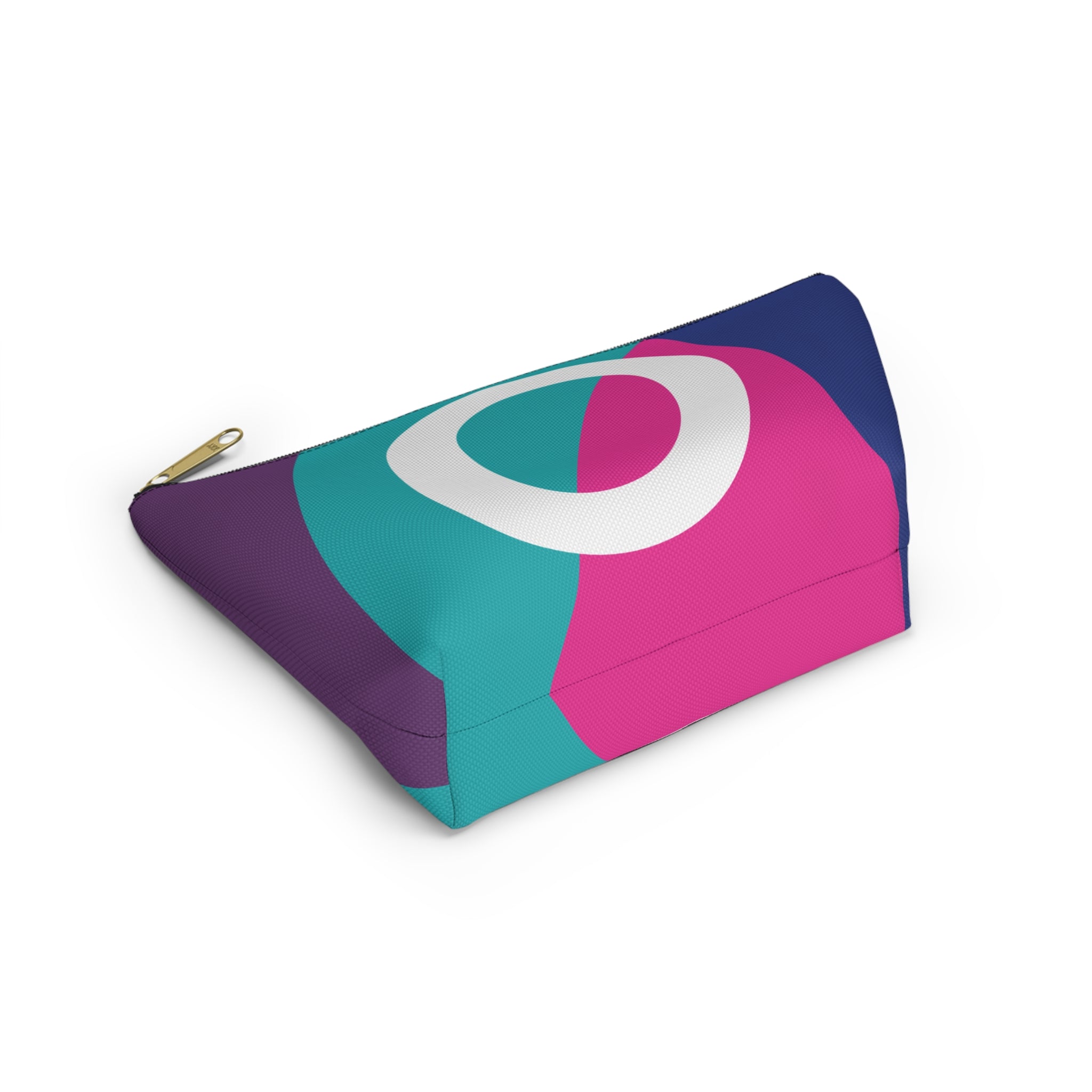 Colorblock Accessory Pouch — Monogram O T-Bottom Cosmetic Bag