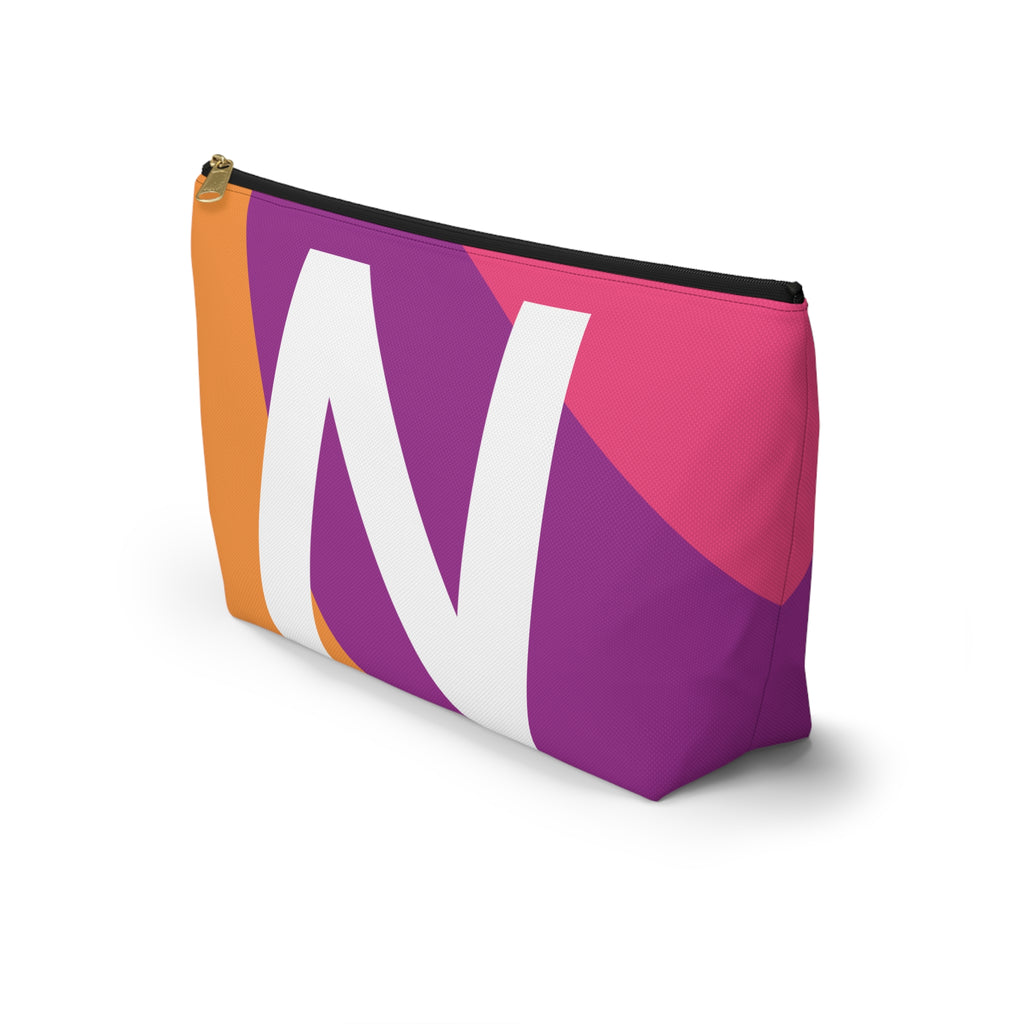 Colorblock Accessory Pouch — Monogram N T-Bottom Cosmetic Bag
