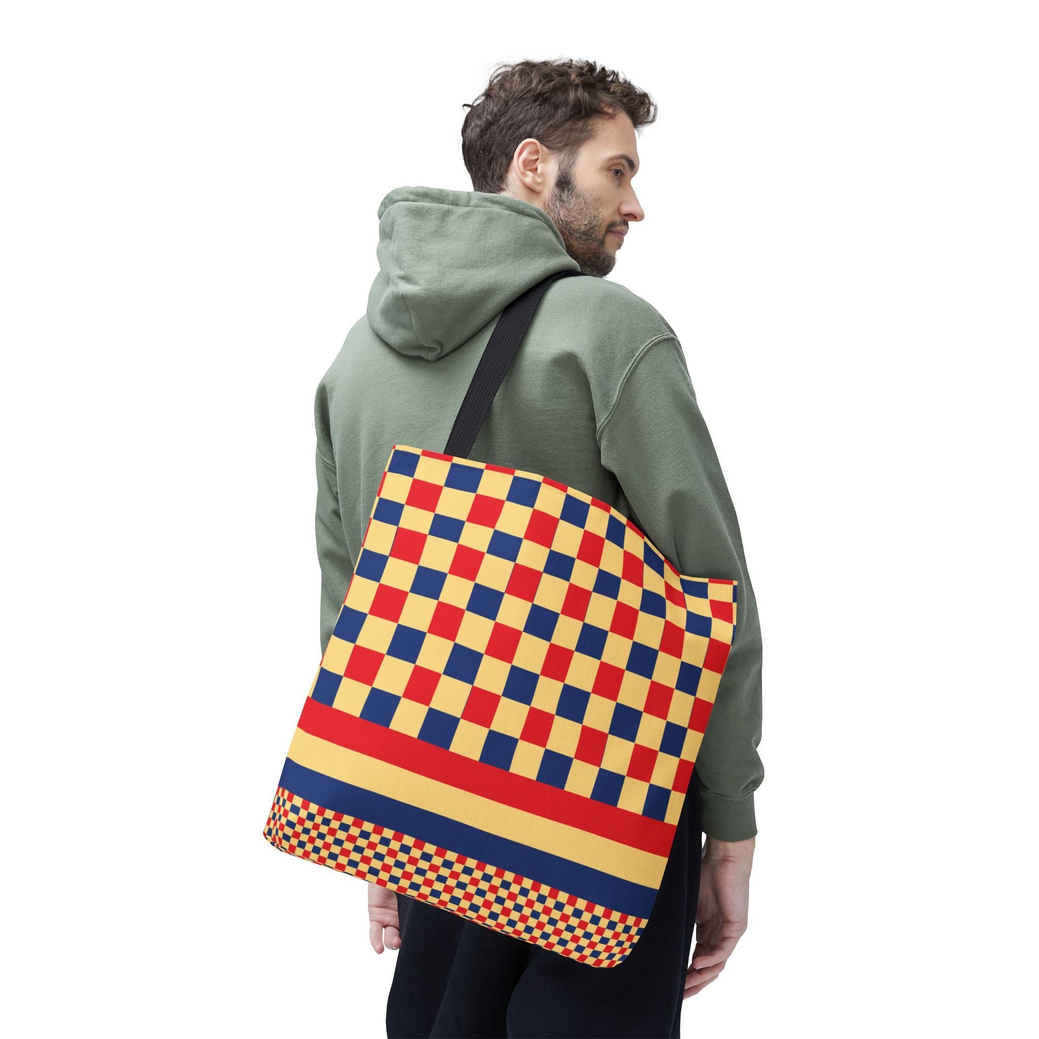 Colorblock Tote Bag