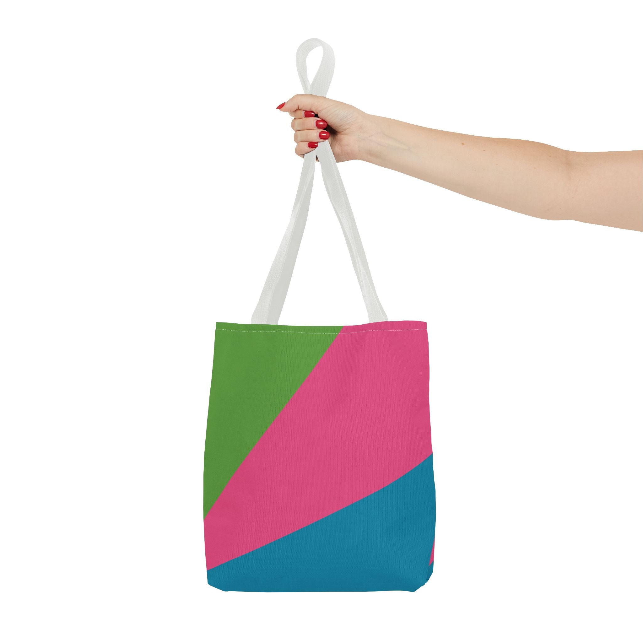 Colorblock Tote Bag
