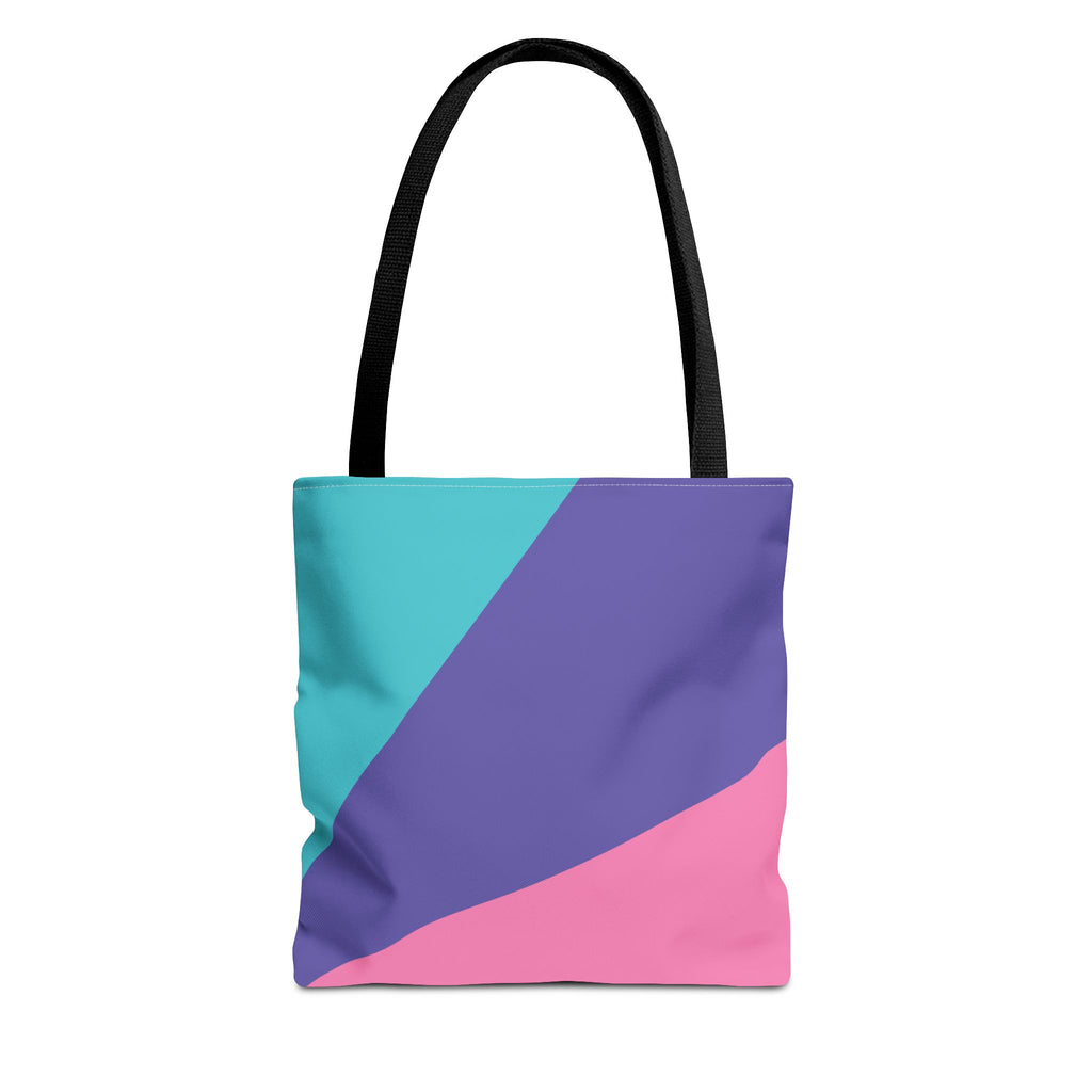 Colorblock Tote Bag