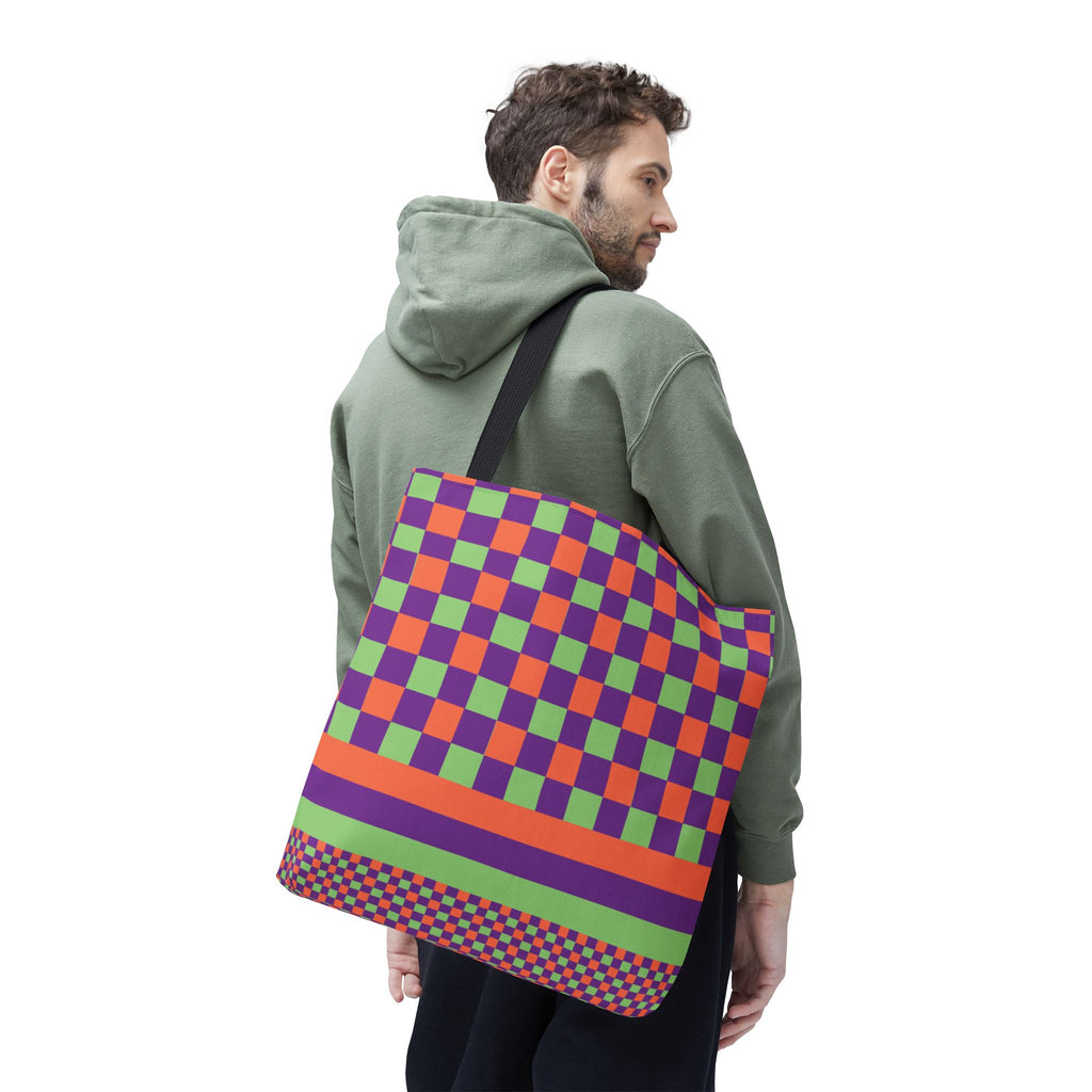 Colorblock Tote Bag