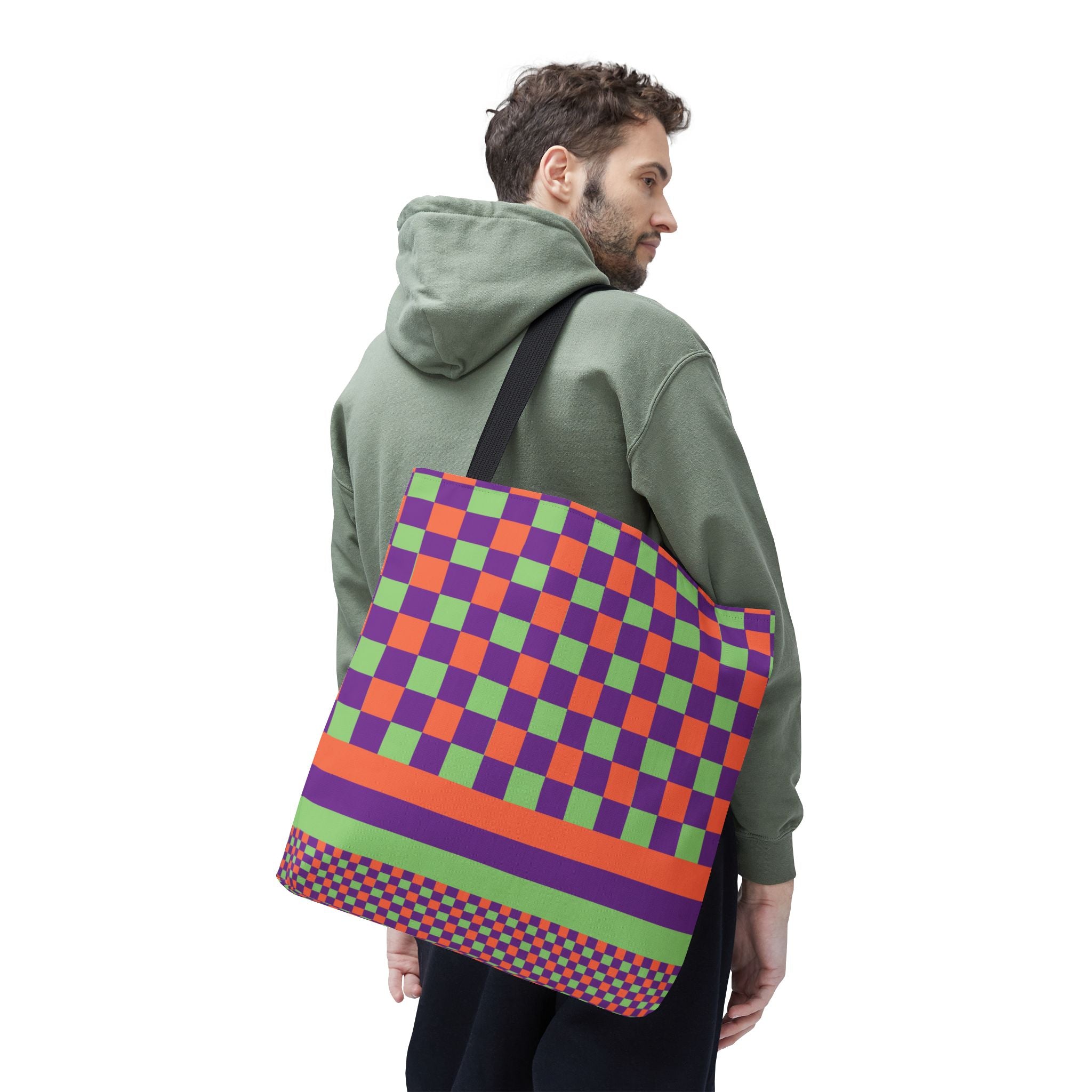 Colorblock Tote Bag