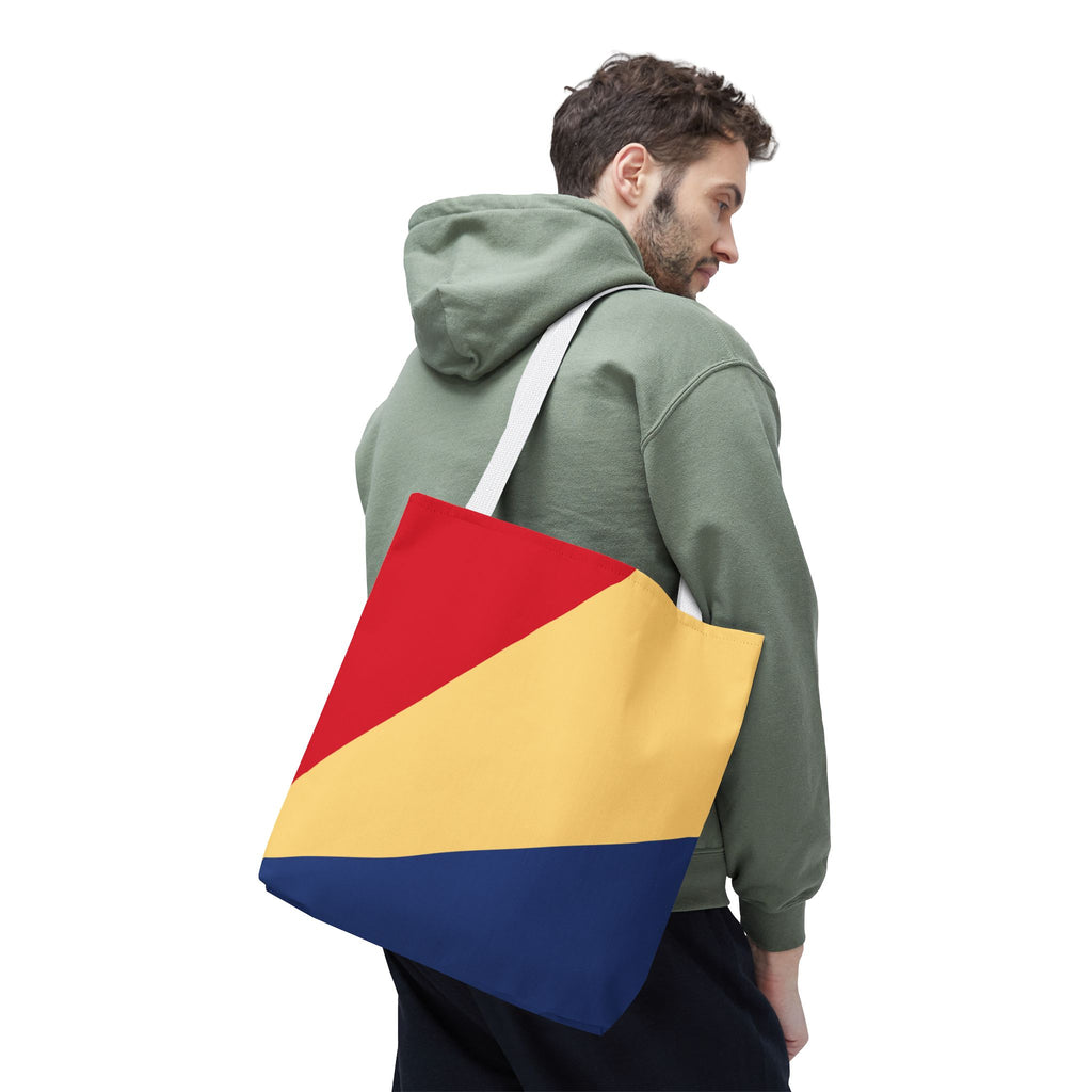 Colorblock Tote Bag
