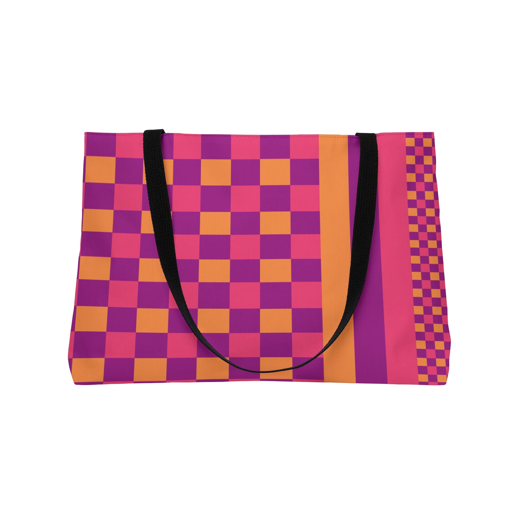 Colorblock Tote Bag