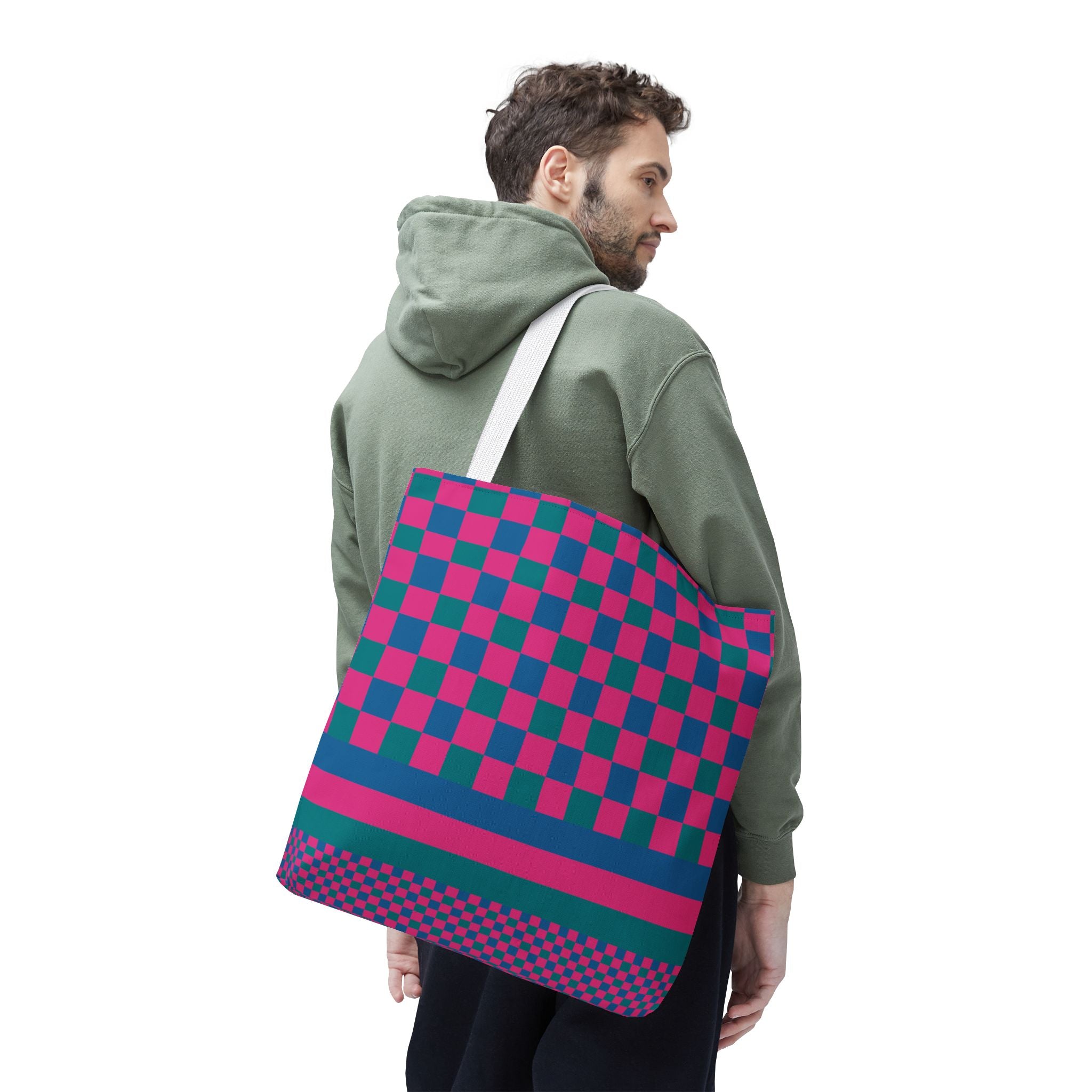 Colorblock Tote Bag
