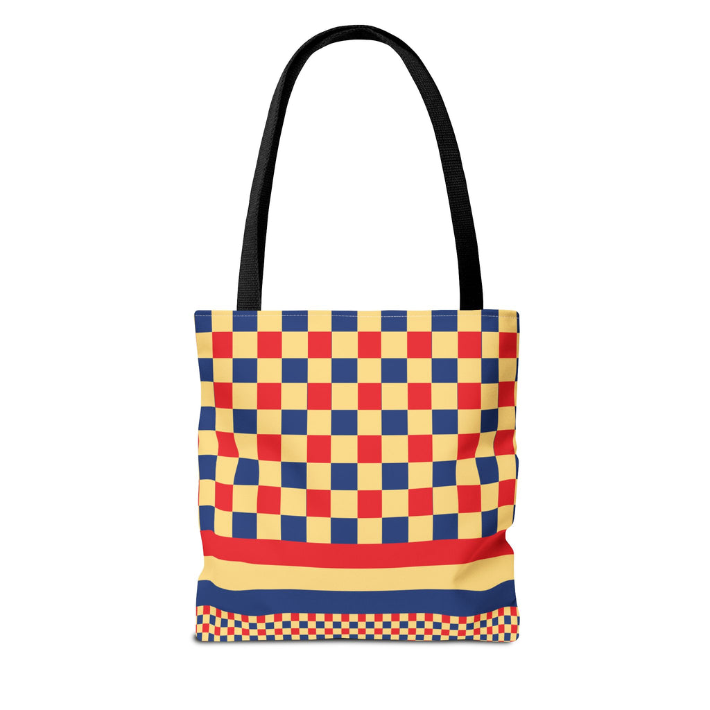 Colorblock Tote Bag