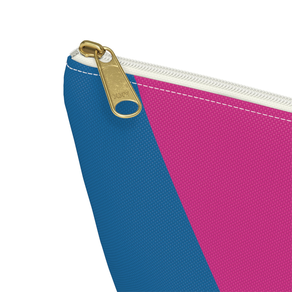 Colorblock Accessory Pouch